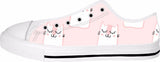 Plushy Kitty Women's Low Top Sneakers