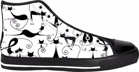 Luvin' Some Kitties Women's High Top Sneakers