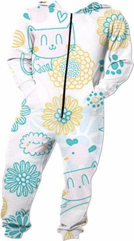 Cat Nap Adult Onesie