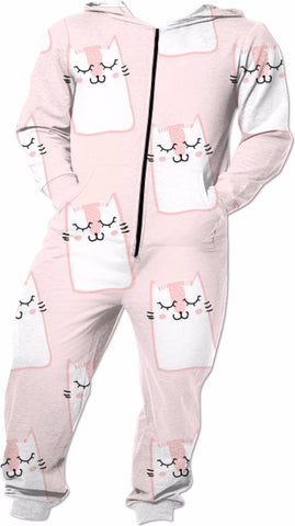 Plushy Kitty Adult Onesie