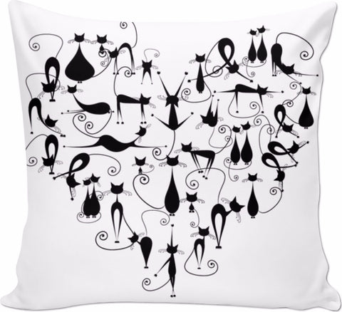 Luvin' Some Kitties Couch Pillow